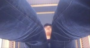 仮設和式トイレ真下から盗撮 1